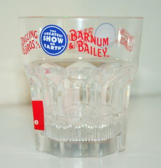 Ringling Brothers Barnum & Bailey Circus Plastic Flashing Light Cup Box Nos