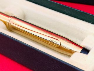Cross Century Ii 10 Karat Rolled Gold Filled B/p Pen W/gift Box.  Made U.  S.  A.