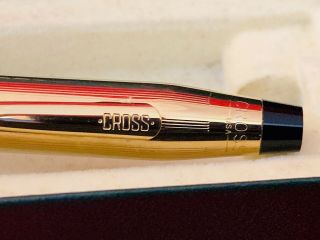 CROSS CENTURY II 10 Karat Rolled Gold Filled B/P Pen W/Gift Box.  Made U.  S.  A. 6