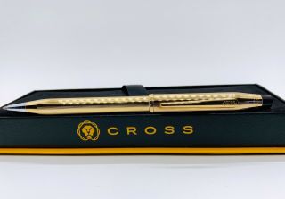 CROSS CENTURY II 10 Karat Rolled Gold Filled B/P Pen W/Gift Box.  Made U.  S.  A. 7