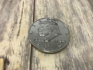 Donald Trump 45th President Official 2016 Silver Half Dollar U.  S.  Coin Novelity