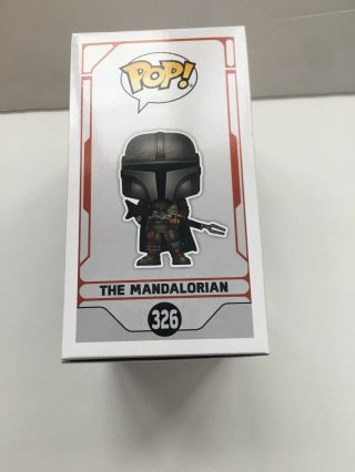 Disney D23 Expo Sticker 2019 Funko POP Star Wars The Mandalorian IN HAND 326. 6