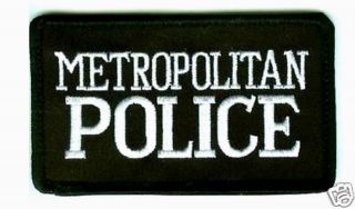 Fancy Dress Costume Unofficial London City νeΙcrο Insignia: Metropolitan Police