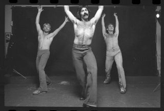 Gy136 Vintage 70s 35mm Negative Photo Sexy Man Male Musical Dancers Gay Interest