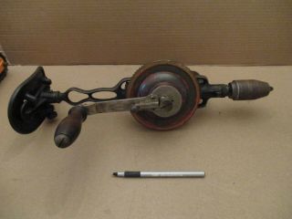 Antique Millers Falls Tool Co No.  97 Drill With Hand Crank