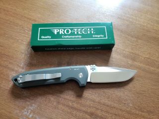 Protech Pro Tech Les George Rockeye Knife Authentic
