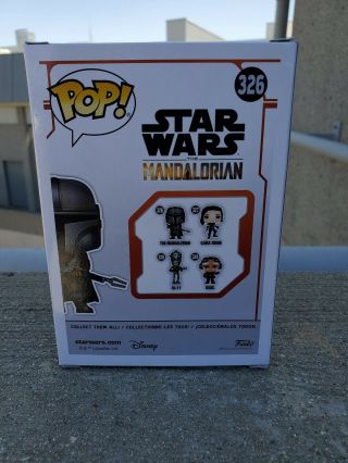 Funko POP Star Wars 326 The Mandalorian D23 Expo 2019 Limited Edition 3