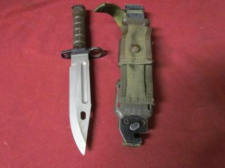 Us Army M9 Phrobis Iii Gen 3 Knife Bayonet,  Scabbard