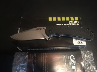 Zt 0550 Generation 2 Zero Tolerance Knife Titanium Hinderer