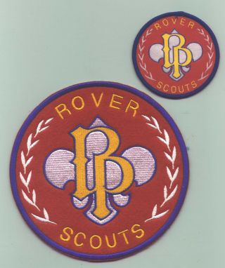 Hong Kong Scouts - Rover Scout Baden Powell (bp) Highest Rank Award Backpatch