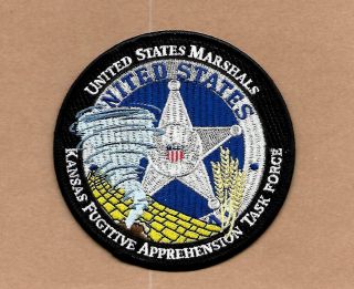 U.  S.  Marshal - Kansas Fugitive Apprehension Task Force - Tornado/yellow Brick Road