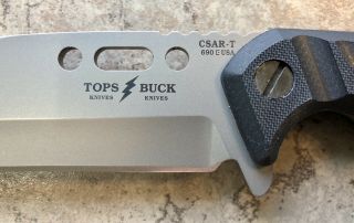 Tops Knives ⚡️ Buck Knives CSAR - T Fixed Blade Knife 6