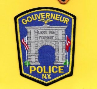 York - Gouverneur Police Department - Looking