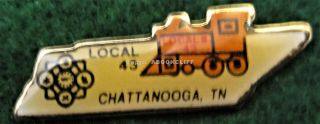 Ua Local 43 Plumbers & Steamfitters Chattanooga Tn United Association Pin