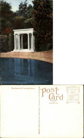 Portals Of The Past Golden Gate Park San Francisco California C1910 Postcard