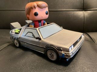 Funko Pop Rides 02 Back To The Future Time Machine,  Marty Mcfly - Loose Figure