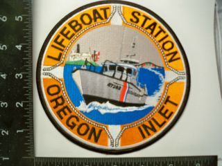 Federal Us Coast Guard Uscg Station Oregon Inlet 6 " Patch Nags Head,  Nc