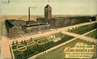 Postcard Sears Roebuck & Co.  World 