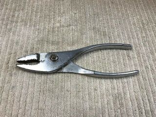Snap - On Tools No: 47 Slip Joint Pliers Made In Usa Ships