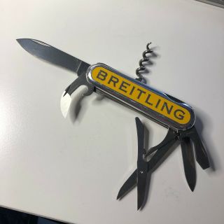 Breitling Wenger Steel Folding Pocket Pocket Swiss Knife