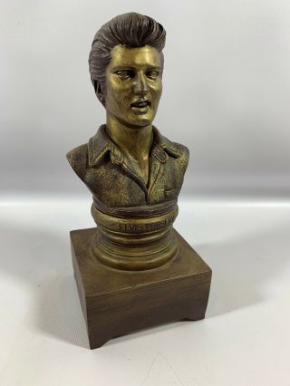 Elvis Presley The King Bust Music Box Limited Edition Numbered A2