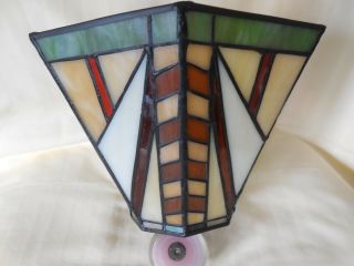 Retired - Partylite Artisan Stained Glass Wall Sconce