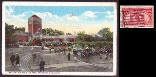 Old Vintage Postcard Usa Museum Golden Gate Park San Francisco California 100