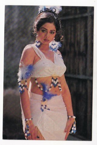 Sridevi,  Sri Devi Bollywood Postcard (bap 321)
