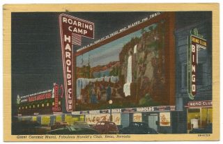 Vintage 1951 - Harolds Club - Reno - Nevada