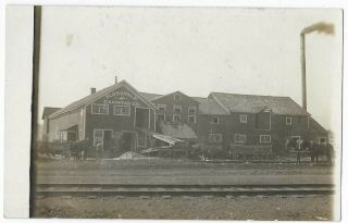 Blossvale Canning Company,  N.  Y.  Antique 1910 Real Photo Postcard