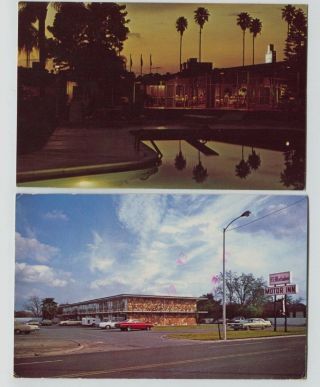 2 Mcallen Texas El Matador Motor Inn Sheraton Fairway Motel Hotel Postcards