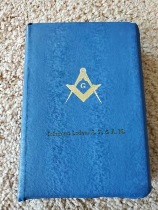 Masonic Edition Illustrated The Holy Bible The Great Light 1968