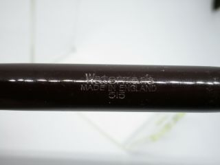 Vintage WATERMAN´s 515 fountain pen with flexy keyhole B nib Freshly serviced 3