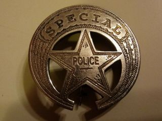 1950s Obsolete Orleans,  La " Special Police " Badge Stamped N.  O.  P.  D.  - 3 Day N/r