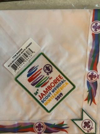 24th Boy Scout World Jamboree Neckerchief Set of 3 English,  French,  Spanish 2