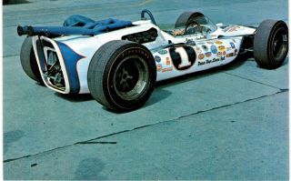 Indy Car Brabham Ford Dean Van Lines Mario Andretti Driver 1960