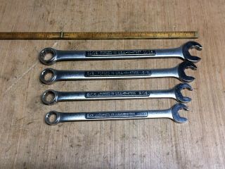 Vintage Craftsman 4 Piece Combination Speed Wrench Set 11/16 - 1/2”