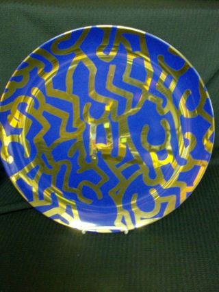 Keith Haring Doubles Swid Powel Numbered Special Edition Plate Numbered 4 Avail