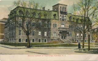 Hoboken Nj – Stevens Institute Of Technology – Udb (pre 1908)