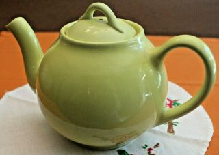 Vintage Lipton Tea Promo Teapot,  Lemon Yellow,  Made By Hall