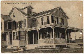 1911 Montauk Long Island L.  I.  Ny The Parson 