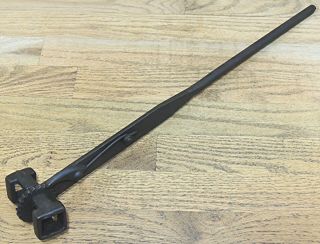 Long Handled Unmarked Ratchet Wrench For 1 " Square Nuts - Antique Hand Tool
