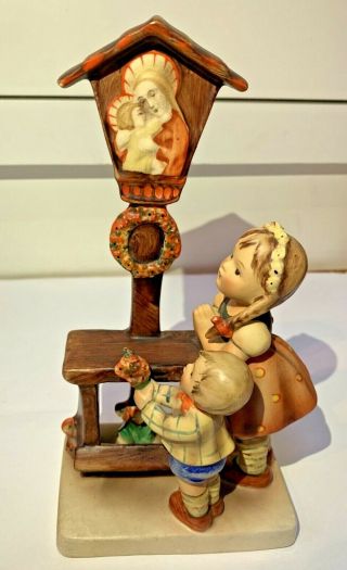 Rare Hummel Figurine Adoration 23/1,  Tmk - 2 Ave Maria W/ Madonna Jesus