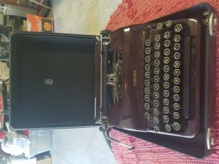 Smith Corona Typewriter In Case.