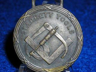 Authentic / - Starrett Tools Machinists Tool Company Pocket Watch Fob 5
