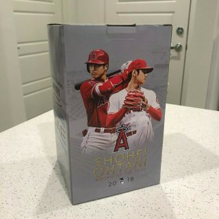 Los Angeles Angels Shohei Ohtani 2018 Rookie Of The Year Bobble Head Mlb