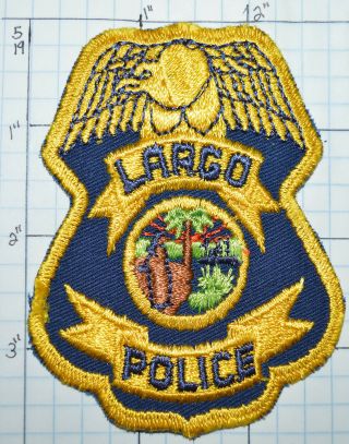 Florida,  Largo Police Dept Patch