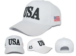 Keep America Great 2020,  With 45th President Donald Trump Usa Cap/hat And Usa Fla