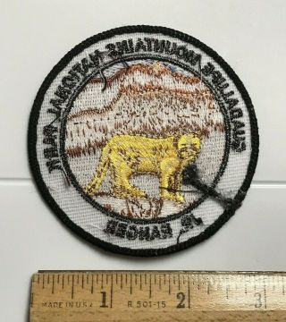 Guadalupe Mountains National Park Texas TX Junior Ranger Round Embroidered Patch 3