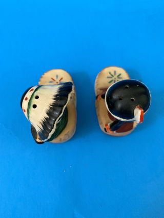 Vintage Indian Couple In Shoes Salt And Pepper Shakers Japan 5